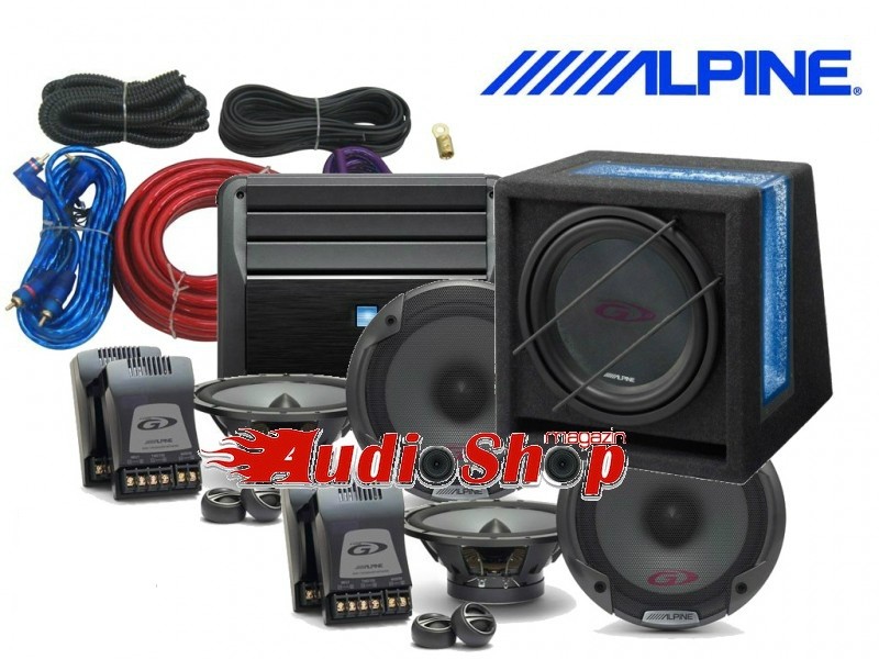 Align Transparent Patois Alpine Pachet Amplificator si Difuzoare