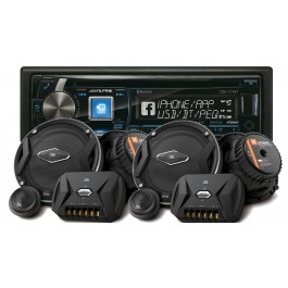Pachet Audio Player Alpine si Difuzoare JBL