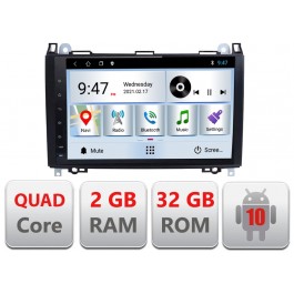 Navigatie Dedicata Mercedes Mercedes Clasa A, Clasa B, Sprinter, Viano, Vito Android Radio Bluetooth Internet 2+32GB