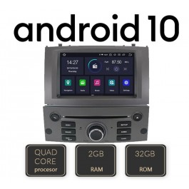 Navigatie Dedicata Peugeot 407 cu Android GPS Bluetooth WiFi