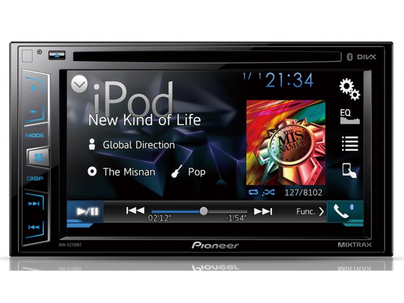 Pioneer AVH-X2700BT DVD Auto cu Navigatie si Bluetooth