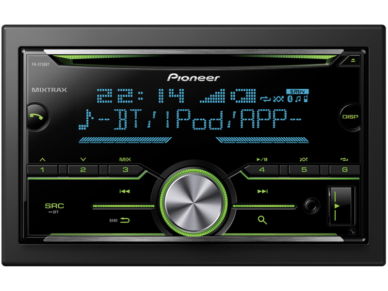 Pioneer FH-X730BT Radio CD Auto cu Bluetooth