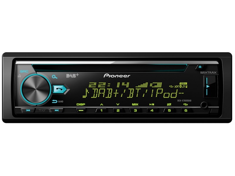 Pioneer DEH-X7800DAB Tuner DAB+ Digital Radio CD MP3 USB Bluetooth