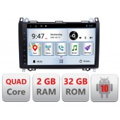 Navigatie Dedicata Mercedes Mercedes Clasa A, Clasa B, Sprinter, Viano, Vito Android Radio Bluetooth Internet 2+32GB