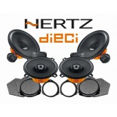 Pachet Difuzoare Auto Hertz Dieci Dedicat OPEL ASTRA G (1998 - 2009)